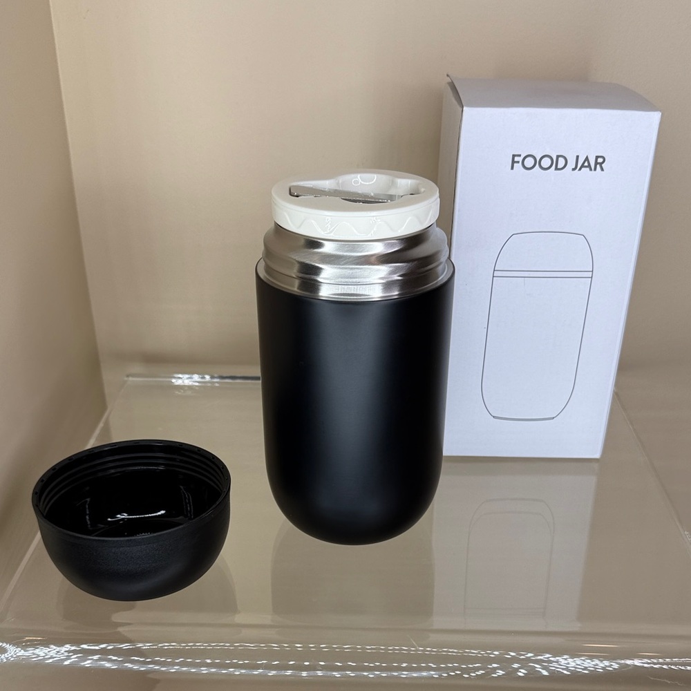 DaCool Black Insulated Food Jar - Picture 10 of 12
